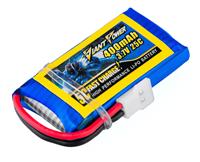 DLC-1S400C-WK Giant Power Li-Pol 400mAh 3.7V 1S 25C 8x20x38мм для Walkera/Hubsan